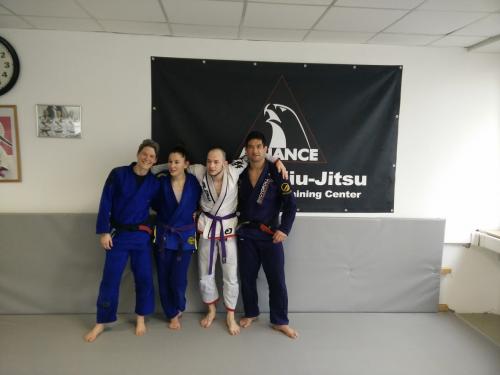 Purple belt · March 18, 2017 · Promoted by Henry Navorra