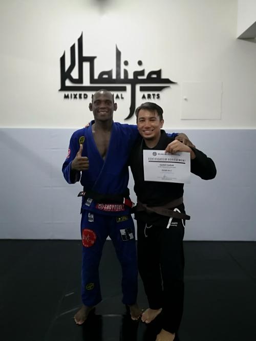 Brown belt · December 8, 2019 · Promoted by Alexsandro Leke Machado