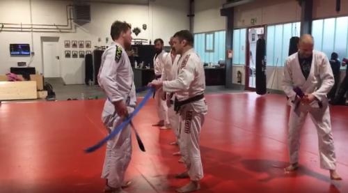 Purple belt · March 18, 2019 · Promoted by Roberto Pastuch