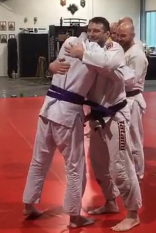 Purple belt · March 18, 2019 · Promoted by Roberto Pastuch