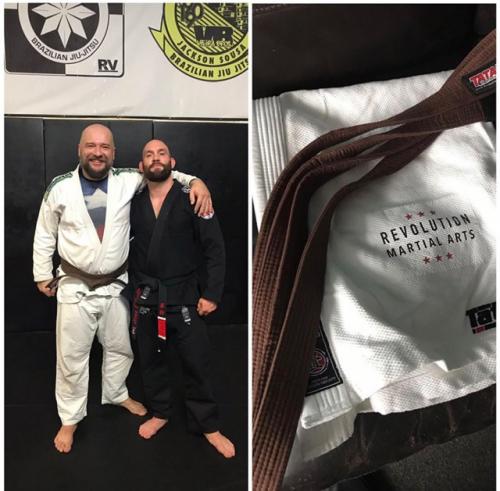 Brown belt · November 10, 2018 · Promoted by Steve 0'keeffe