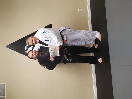 Brown belt · January 17, 2020 · Promoted by Scott Audas