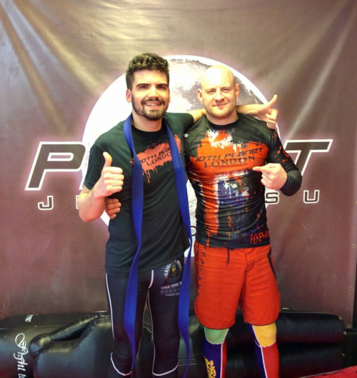 Blue belt · May 17, 2016 · Promoted by Jamie Scott