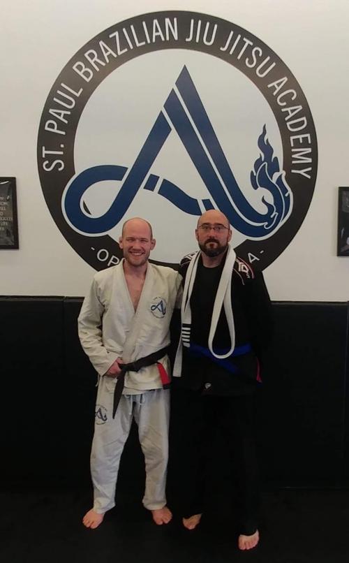 Blue belt · June 29, 2019 · Promoted by Brandon Bergeron