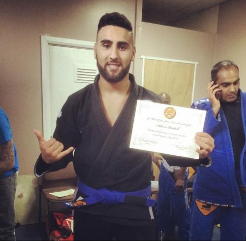Blue belt · June 11, 2014 · Promoted by Delroy McDowell