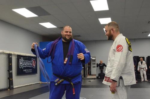 Purple belt · November 10, 2019 · Promoted by Ryan Bowen