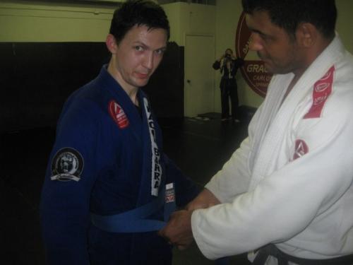 Blue belt · October 10, 2010 · Promoted by Daniel Montahna