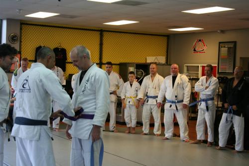 Purple belt · November 4, 2013 · Promoted by Royce Gracie