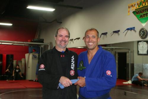 Blue belt · December 10, 2010 · Promoted by Royce Gracie