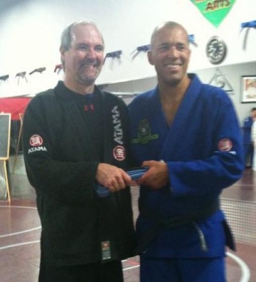 Blue belt · December 10, 2010 · Promoted by Royce Gracie