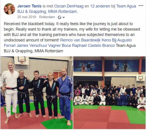 Black belt · May 25, 2019 · Promoted by Augusto Ferrari