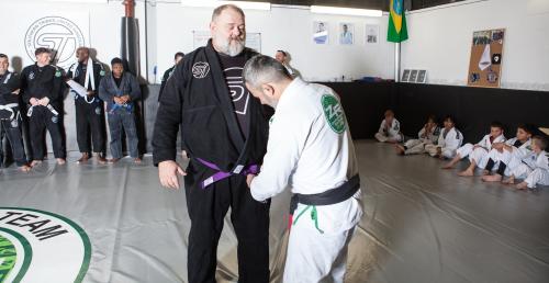 Purple belt · October 19, 2017 · Promoted by Jose Olympio - Alain Pozo