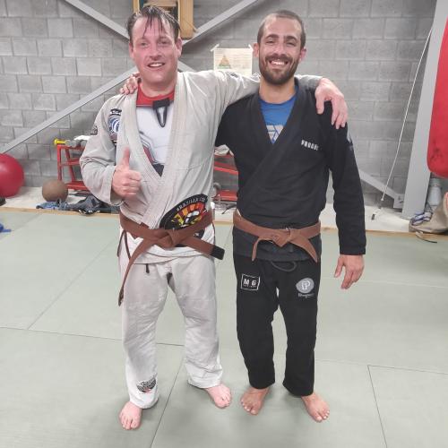 Brown belt · June 25, 2019 · Promoted by Nigel Heylen