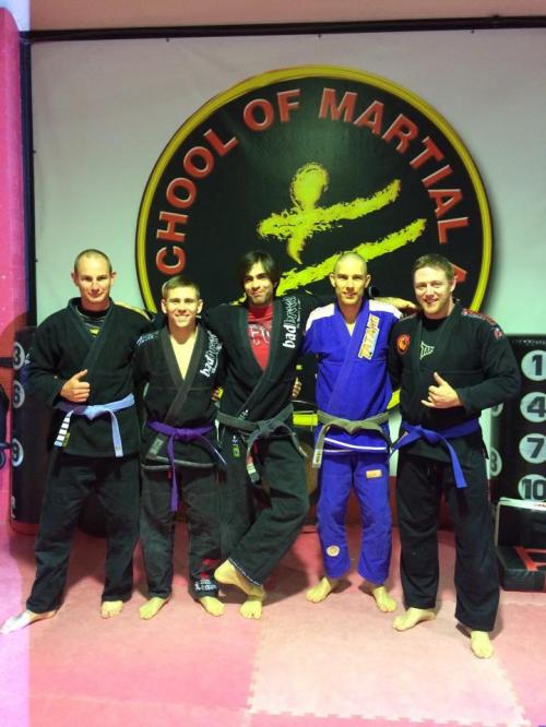 Purple belt · December 12, 2014 · Promoted by Arlans Siquiera