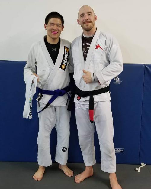 Blue belt · July 4, 2019 · Promoted by John Nicolichuk