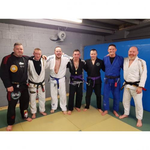 Purple belt · November 11, 2017 · Promoted by Andy Ryan