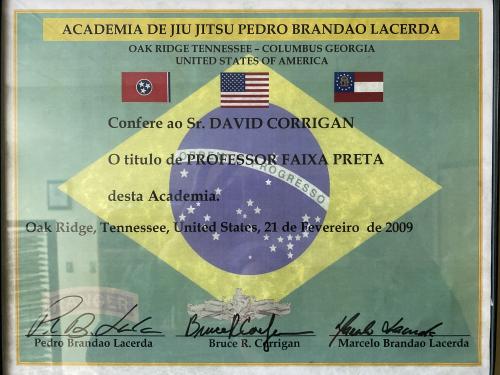 Black belt · February 21, 2009 · Promoted by Pedro Brandao Lacerda