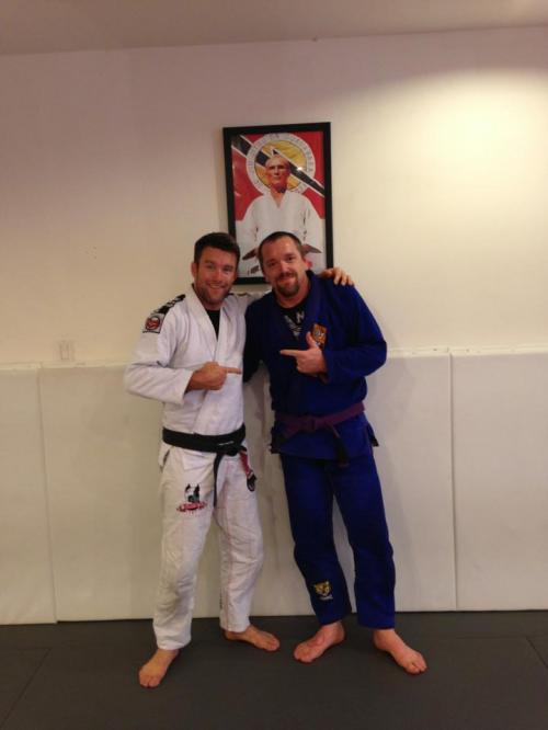 Purple belt · August 25, 2013 · Promoted by Stephan Goyne
