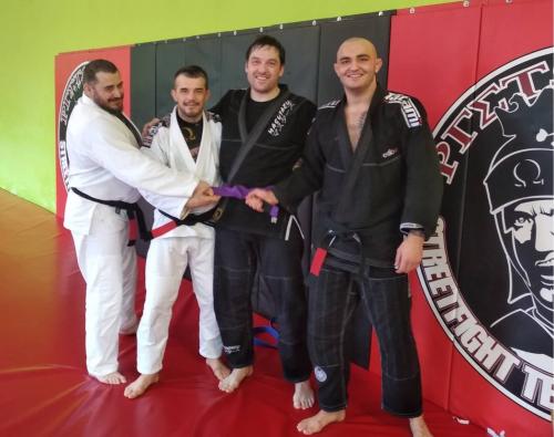 Purple belt · January 12, 2019 · Promoted by Lubomir Grochocki