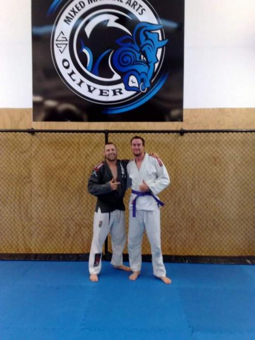 Purple belt · November 24, 2011 · Promoted by Steve Oliver