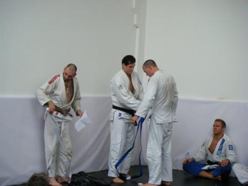 Blue belt · September 6, 2009 · Promoted by Roger Gracie