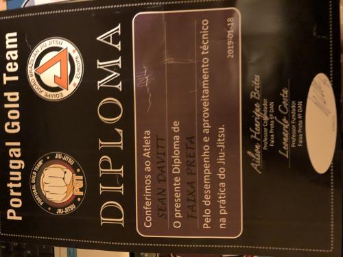 Black belt · January 18, 2019 · Promoted by Ailison Henrique Brites