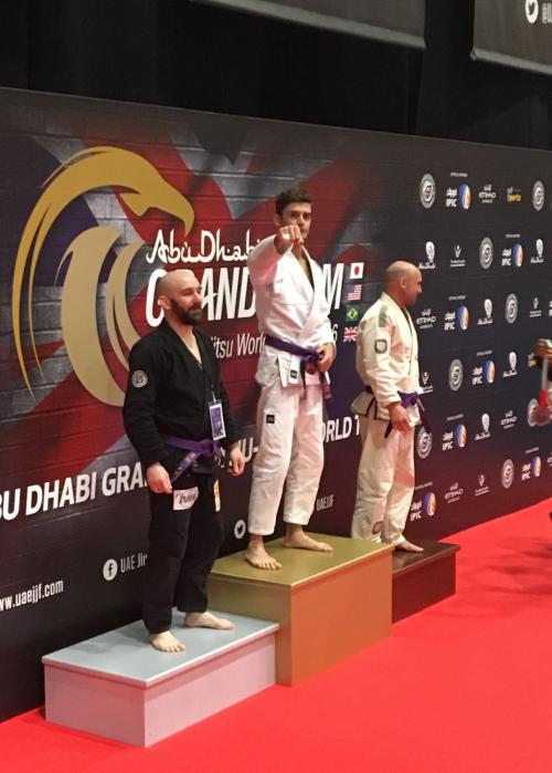 1st Place Purple belt London Grand Slam at Roger Gracie Academy Farringdon. Prof Cesar Lima 19.05.16