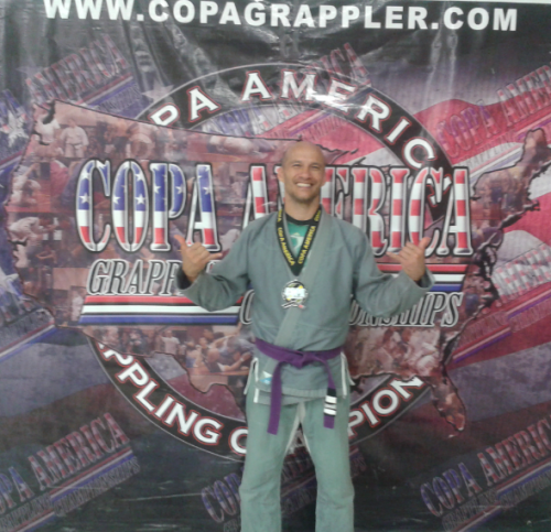 Purple belt · June 12, 2012 · Promoted by Mario Aiello