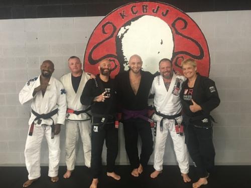 Purple belt · September 9, 2018 · Promoted by Jason Bircher