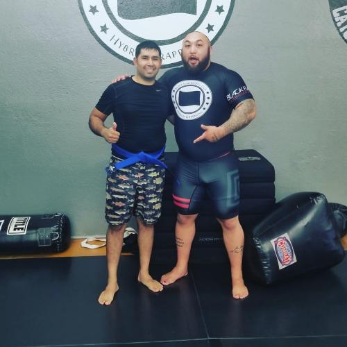 Blue belt · September 1, 2018 · Promoted by Gilbert Olivas