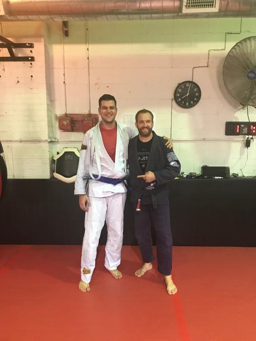 Blue belt · July 17, 2017 · Promoted by Kyle Watson