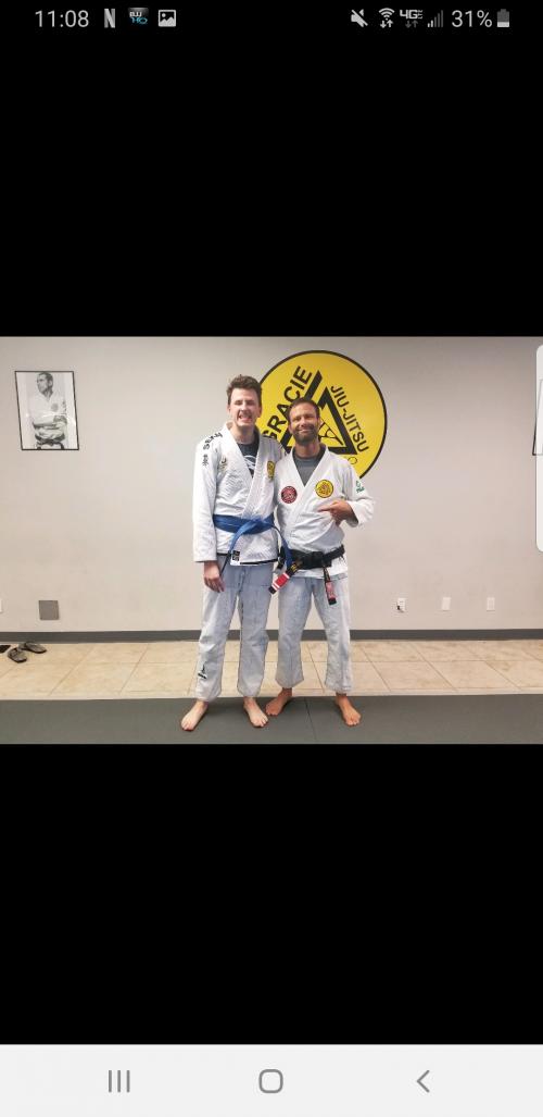 Blue belt · September 18, 2019 · Promoted by Shawn Woods