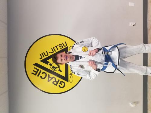Blue belt · September 18, 2019 · Promoted by Shawn Woods