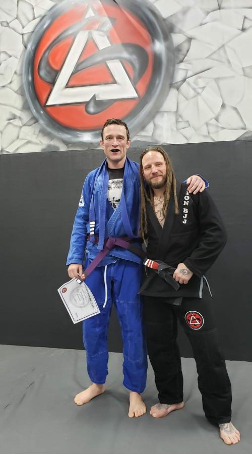 Purple belt · January 17, 2020 · Promoted by Steve Austin