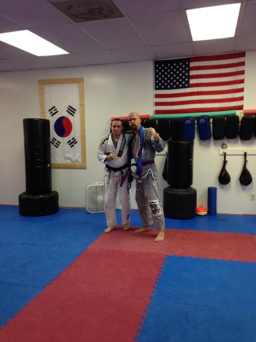 Purple belt · September 26, 2015 · Promoted by Josh Hubbard