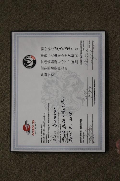 Black belt · April 8, 2018 · Promoted by Sylvio Behring