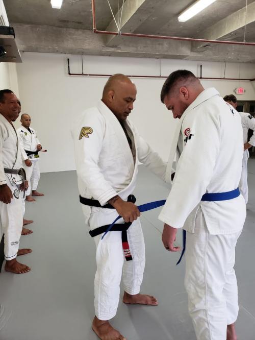 Blue belt · January 13, 2020 · Promoted by Stephen Roberto