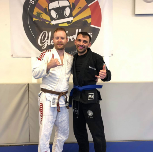 Blue belt · April 17, 2019 · Promoted by Michael Rasmussen
