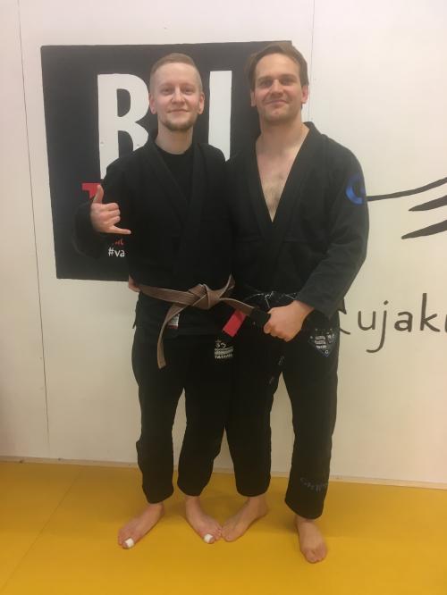 Brown belt · March 10, 2019 · Promoted by Tuomas Ylinampa