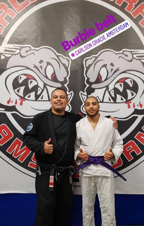 Purple belt · November 8, 2018 · Promoted by Marcos "Flexa" Neves