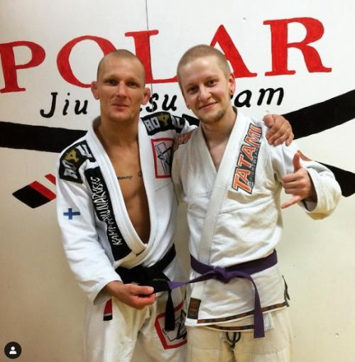 Purple belt · April 9, 2015 · Promoted by Greger Forsell
