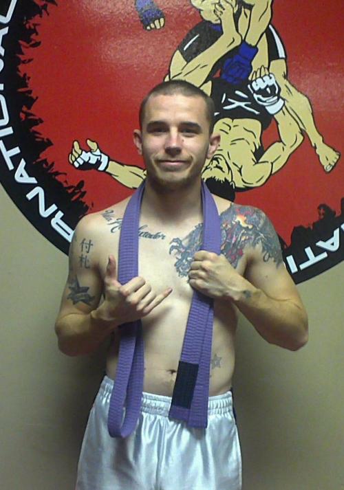 Purple belt · June 1, 2012 · Promoted by Dan Romero
