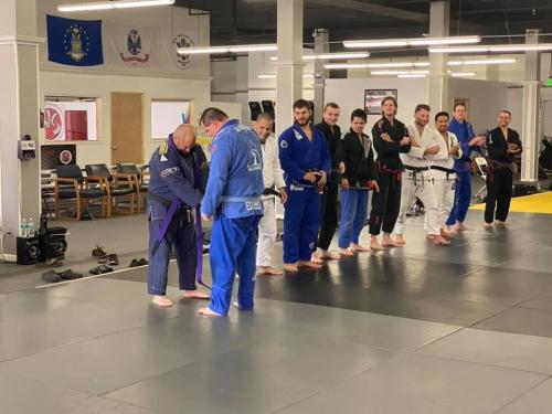 Purple belt · November 9, 2019 · Promoted by Noel Smith