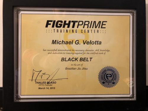 Black belt · March 14, 2015 · Promoted by Thales Blaso