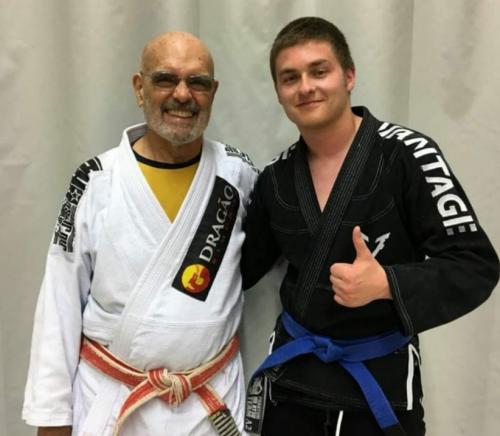 Blue belt · August 27, 2016 · Promoted by Stephan (Stephan Van Wichelen)