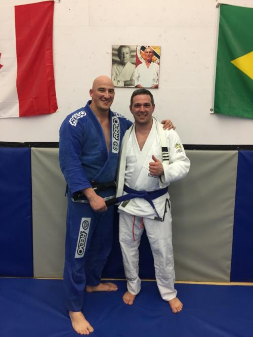 Blue belt · April 3, 2018 · Promoted by Jason Chin-Leung