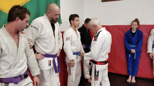 Blue belt · January 25, 2016 · Promoted by Baret Yoshida