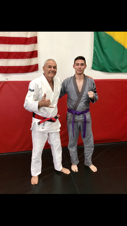 Purple belt · January 17, 2018 · Promoted by Fabio Santos