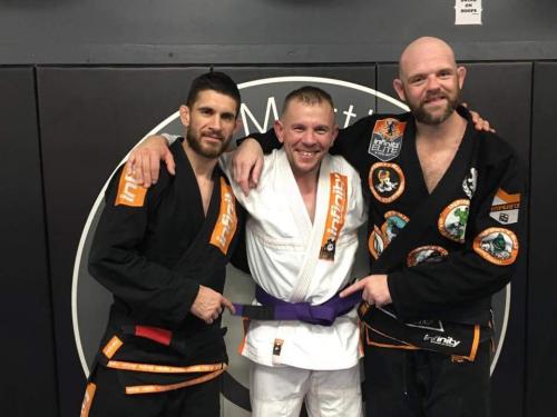 Purple belt · November 27, 2017 · Promoted by Neil Owen