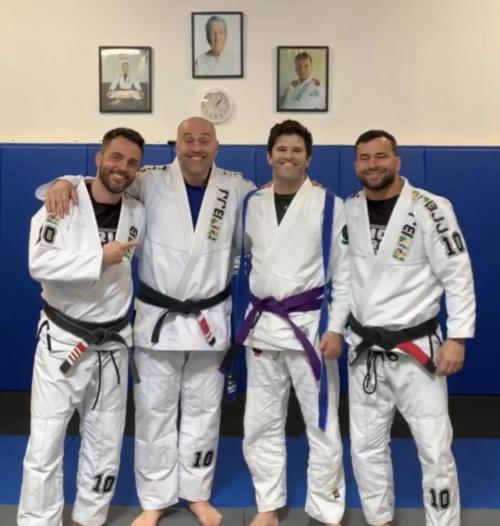 Purple belt · August 10, 2019 · Promoted by Jose (Ze) Dias